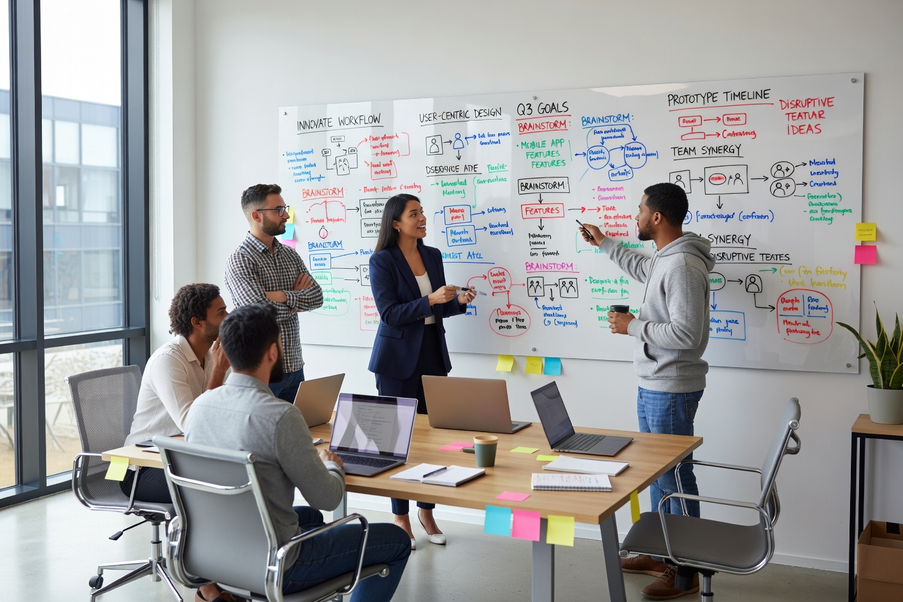 Brainstorming estratégico del equipo Altus